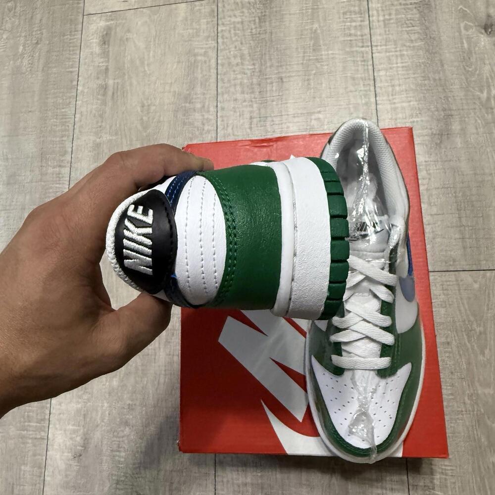 Nike Dunk Low GS Malachite Green FZ4357 300 Size 5 Y / 6.5 Women - Picture 4 of 8